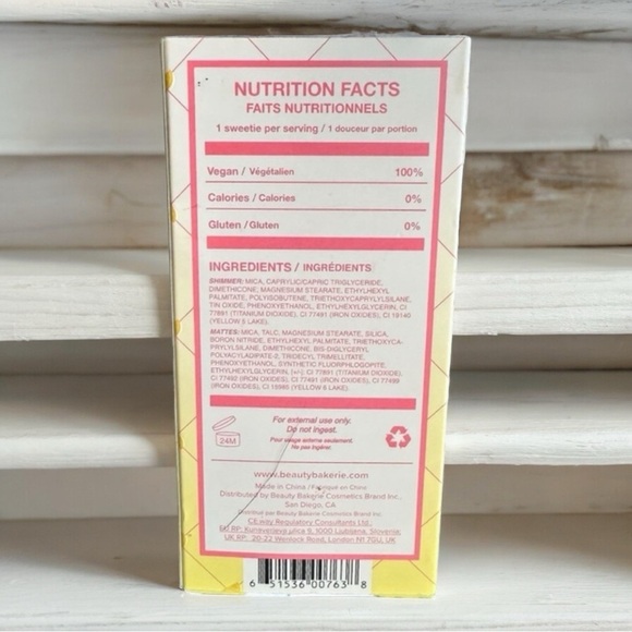 🔶SOLD🔶 Beauty Bakerie Lemon Bar Face Palette Contour Bronzer and Highlighter - Picture 2 of 7